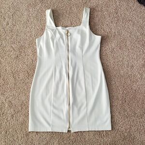 Zip up tank dress